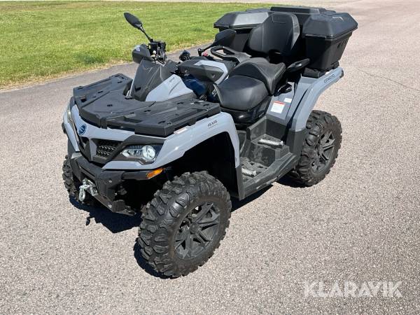 ATV CFMOTO CForce 850XC Grey edition, inklusive snöblad