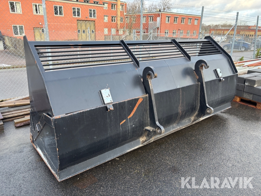 Planerskopa med snöförhöjning