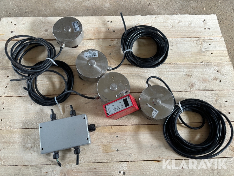 Vågceller Vetek 5000kg 4st