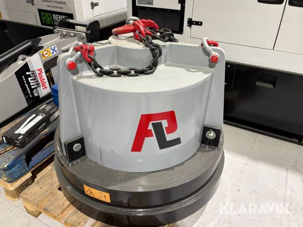 Hydraulmagnet med lyftkätting Pladdet PLHMG1050