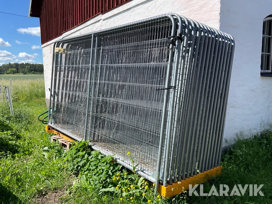Byggstängsel BG-Fix Anti-Force 30st med fötter 30st