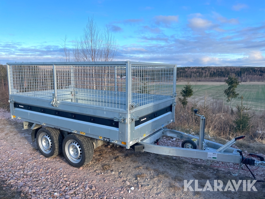 Släpvagn Brenderup BT42602500TB med hydraulisk tipp 