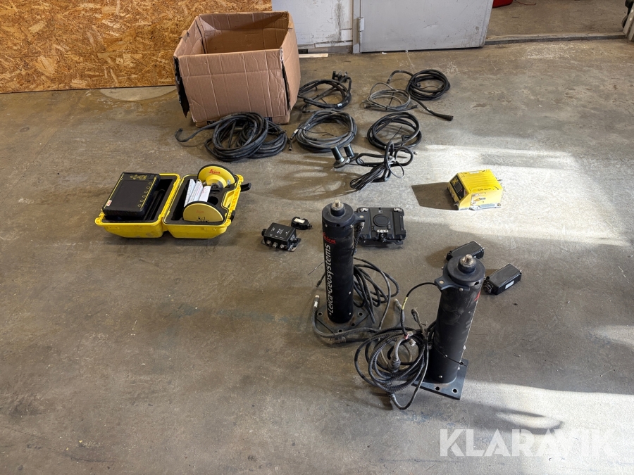 Maskinstyrning Leica MCP80 3D med GPS