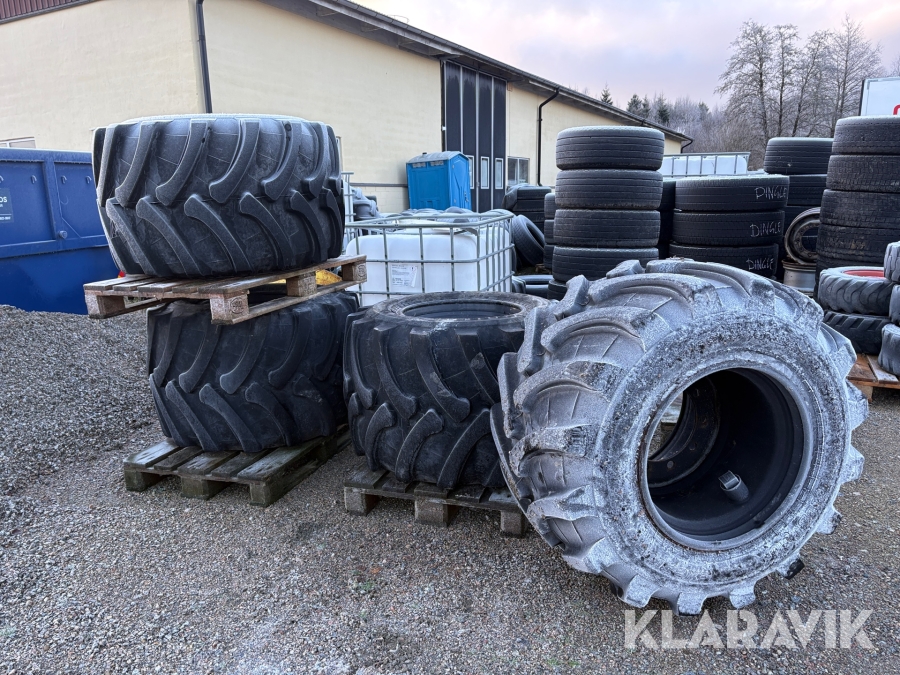 Entreprenadäck Trelleborg Excavator T440 650/45-22.5 4st