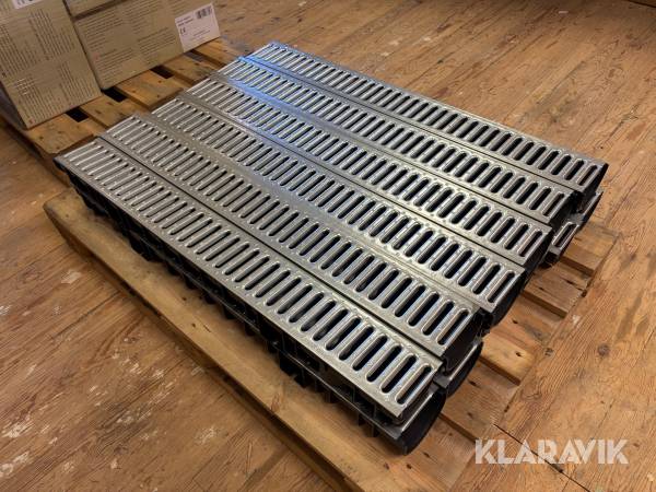 Markränna Stora-Drain 1 m 12 st