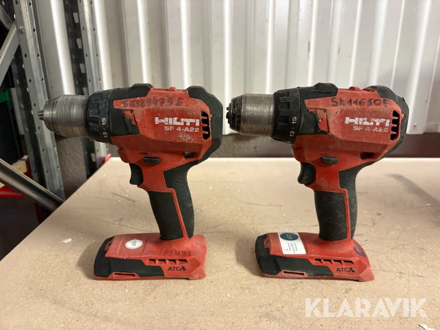 Skruvdragare Hilti SF 4-A22 2st