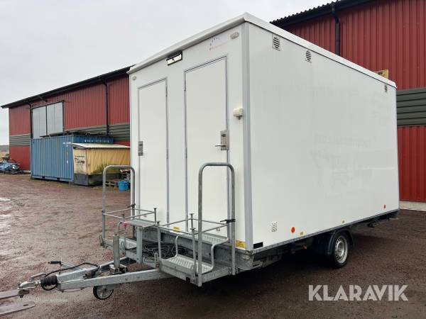 Personalvagn Scanvagn med toalett och förråd