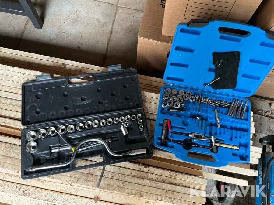 Gängverktyg hylssats Biltema