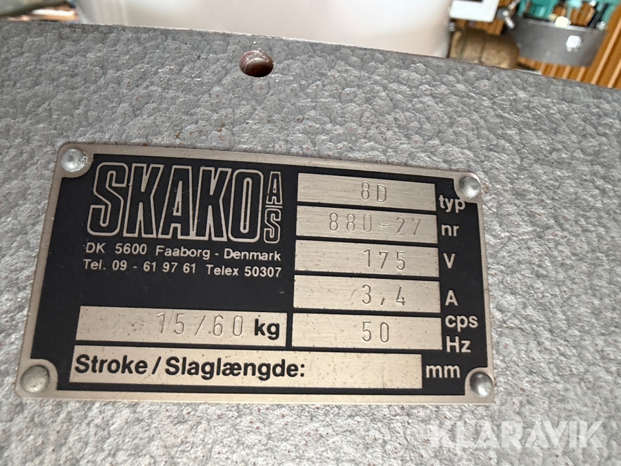 Vibrator Skako Gislaved Klaravik Auktioner vibrator-skako-gislaved-klaravik-auktioner