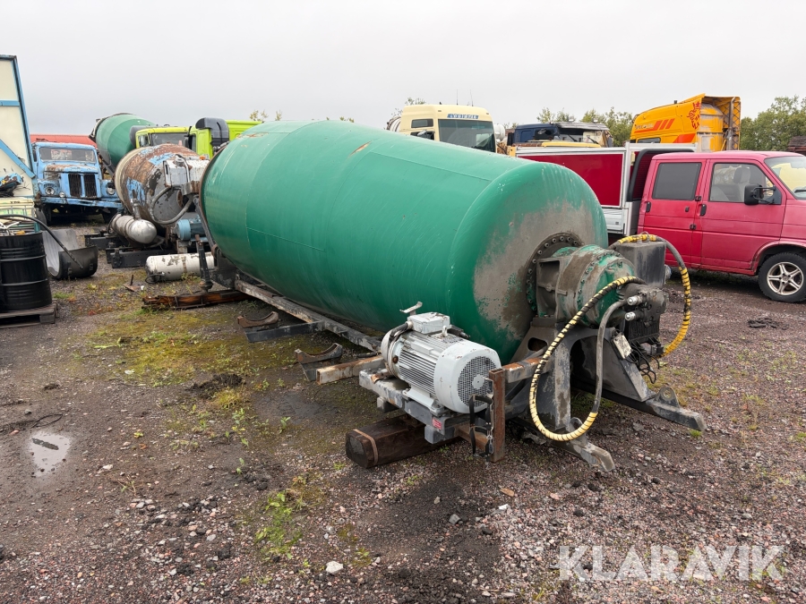 Betongroterare Kart 10m3