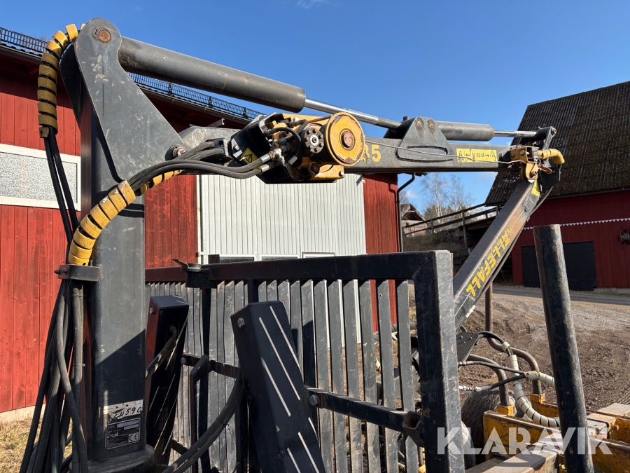 Skogsvagn Källefall K90S med K35 kran