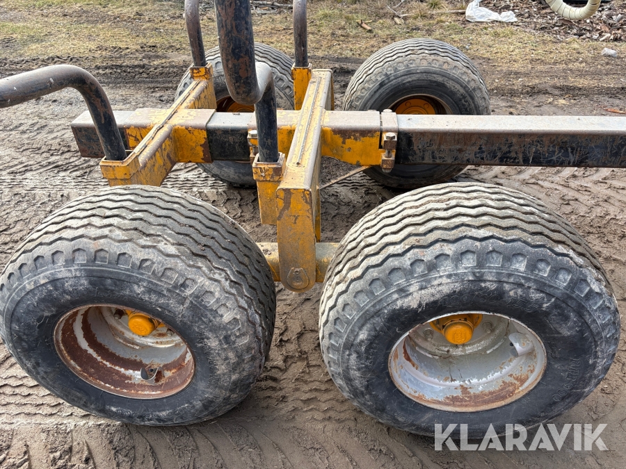 Skogsvagn Källefall K90S med K35 kran