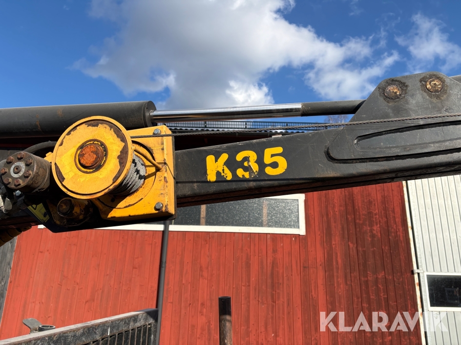 Skogsvagn Källefall K90S med K35 kran