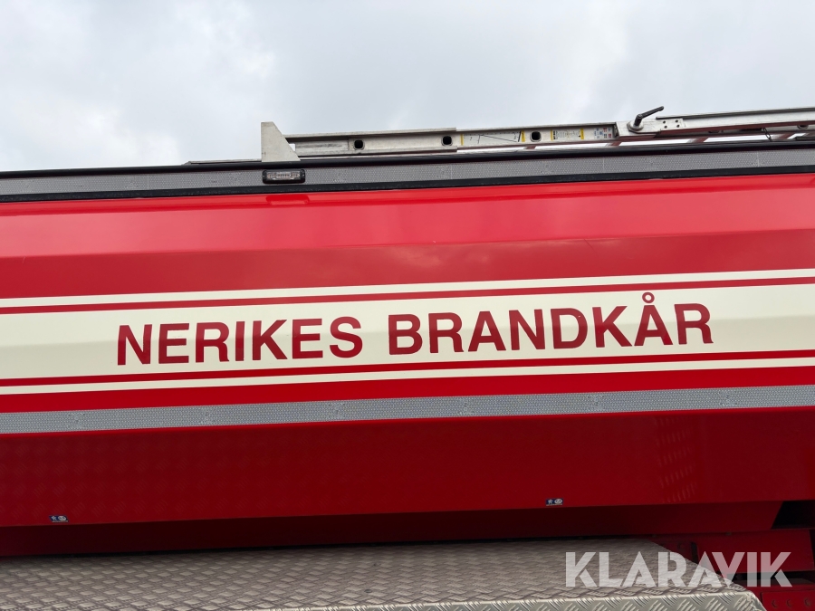 Brandbil/Tankbil Volvo FL10 6x2 318 hk med 9 m3 vattentank