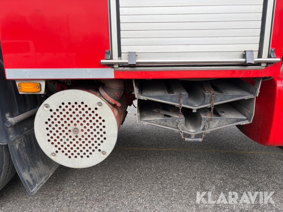 Brandbil/Tankbil Volvo FL10 6x2 318 hk med 9 m3 vattentank