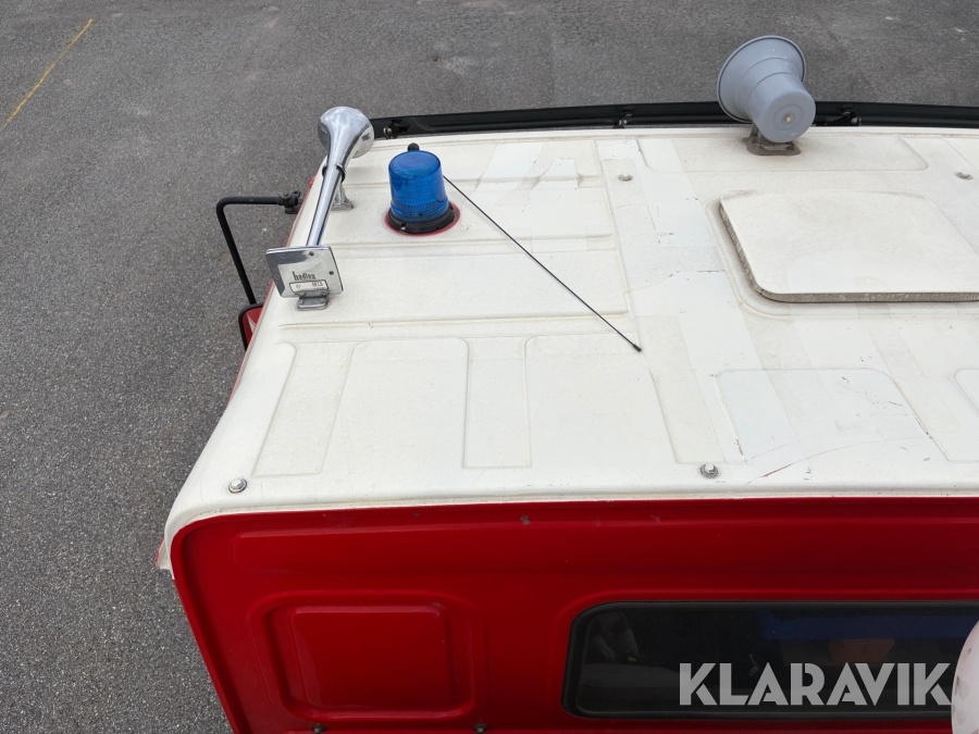 Brandbil/Tankbil Volvo FL10 6x2 318 hk med 9 m3 vattentank