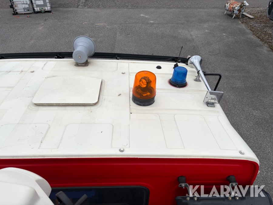 Brandbil/Tankbil Volvo FL10 6x2 318 hk med 9 m3 vattentank