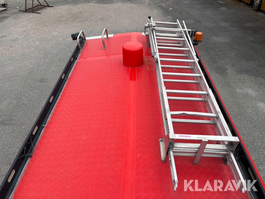 Brandbil/Tankbil Volvo FL10 6x2 318 hk med 9 m3 vattentank