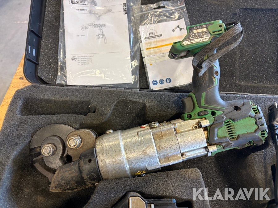 Klipptång, batteridriven armeringstål ≤ ø 12 mm Bendof NB 12MV