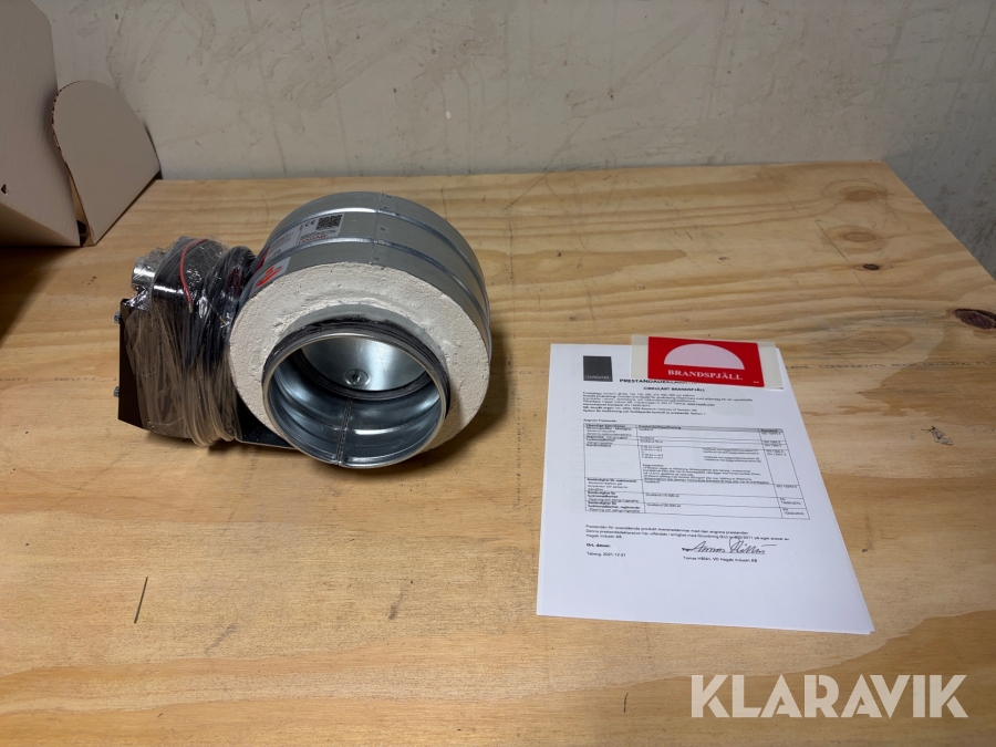 Brandspjäll Hagab Intact 100 mm