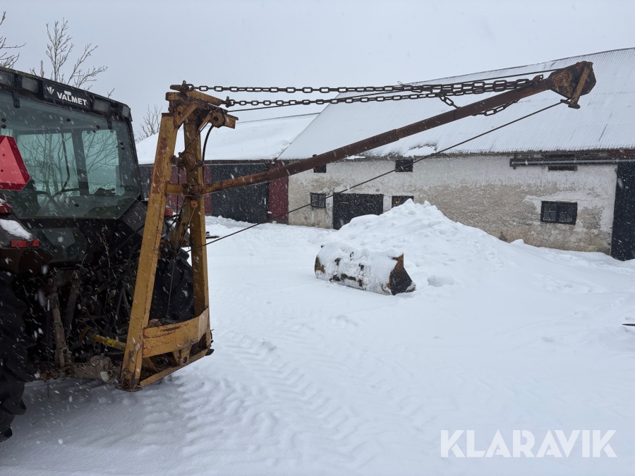 Vajerkran Star hydraulisk sväng ca 30m vajer