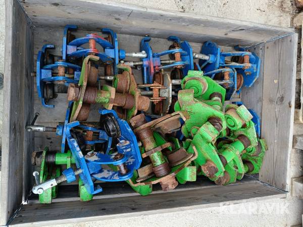 Balkvagnar Delta/Deltagreen 2ton 18st