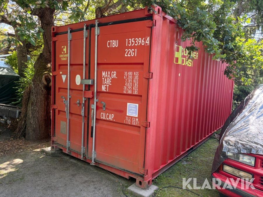 Container 20 fot isolerad