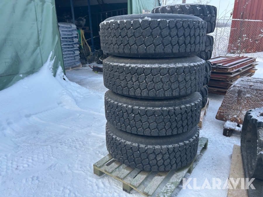 Entreprenaddäck Michelin 315/70R22.5 4st