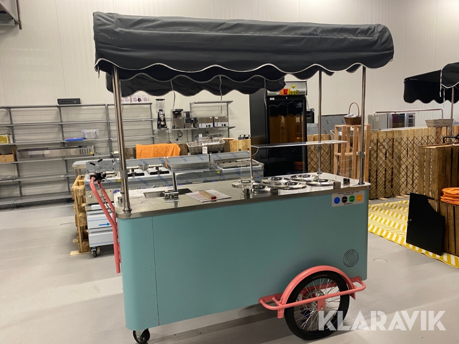 Glassvagn MoHa / Food Bike Ice cream cart 6+4 C