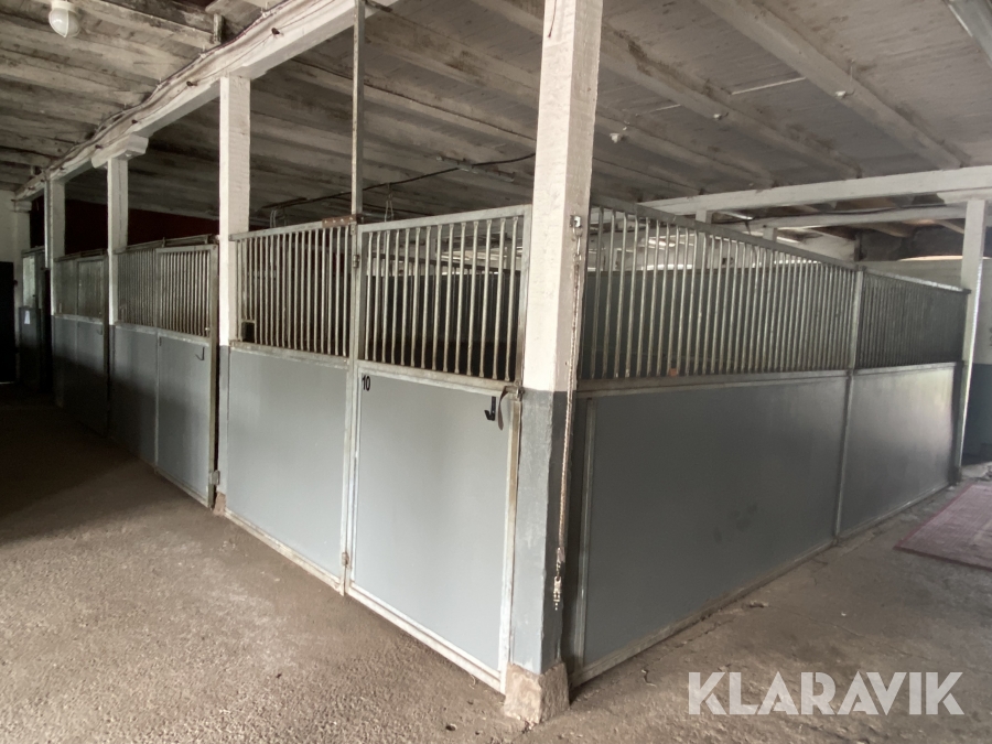 Hästboxar/Boxinredning för hästar 18st