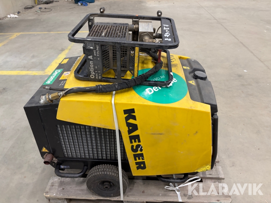 Kompressor med efterkylare Kaeser M17A Mobilair (bensin)