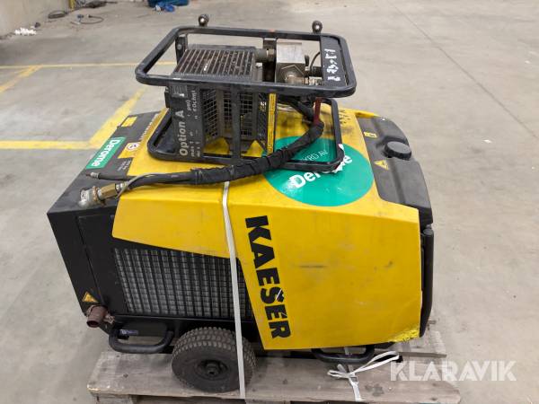 Kompressor med efterkylare Kaeser M17A Mobilair (bensin)