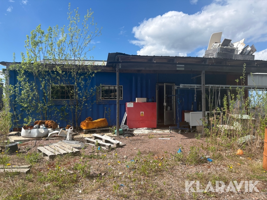 Containrar 2 st 40’ st med innehåll
