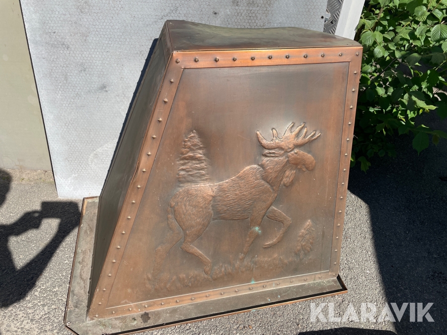 Spiskåpa i koppar