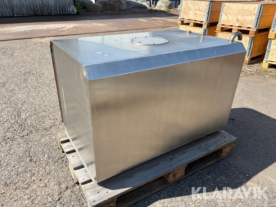 Rostfri tank