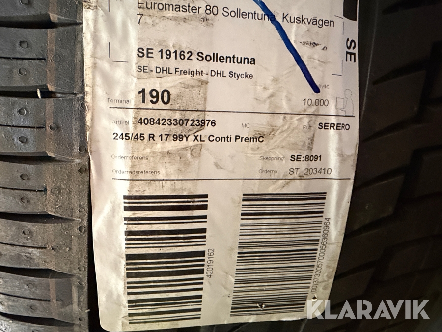 Diverse däck Nokian/Hakkapeliitta/Goodyear, Sollentuna, Klar
