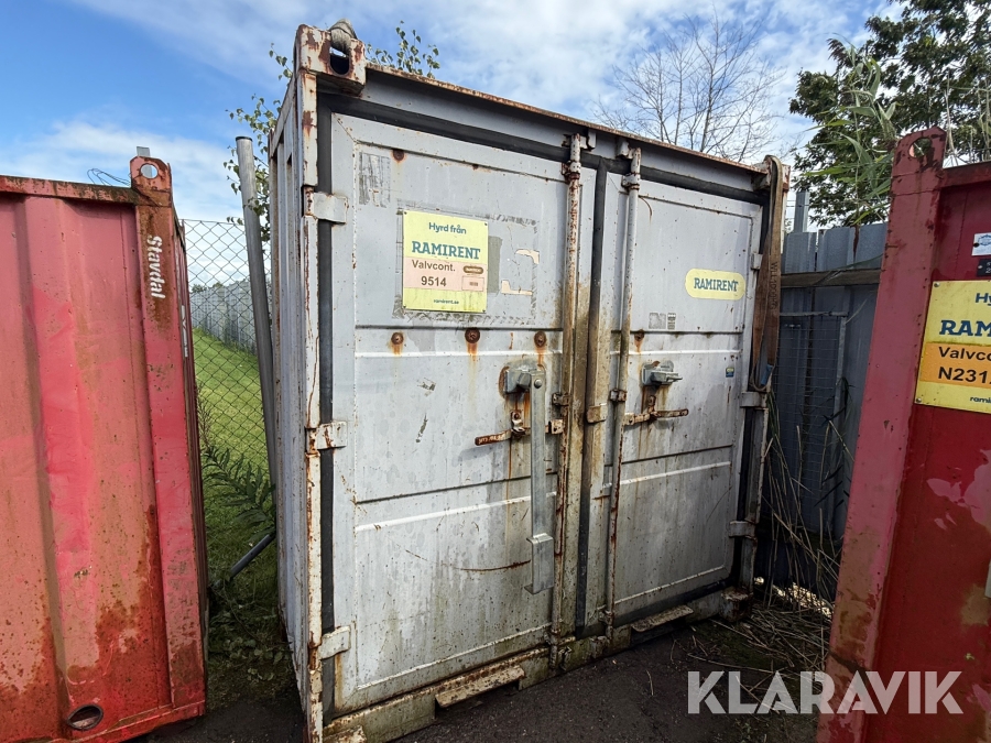 Valvcontainer  4 fot