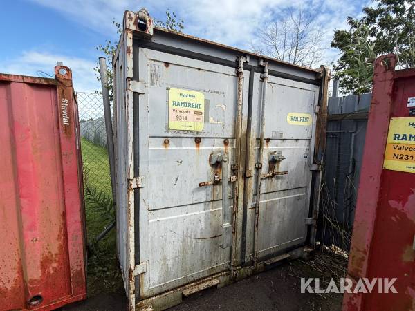 Valvcontainer  4 fot