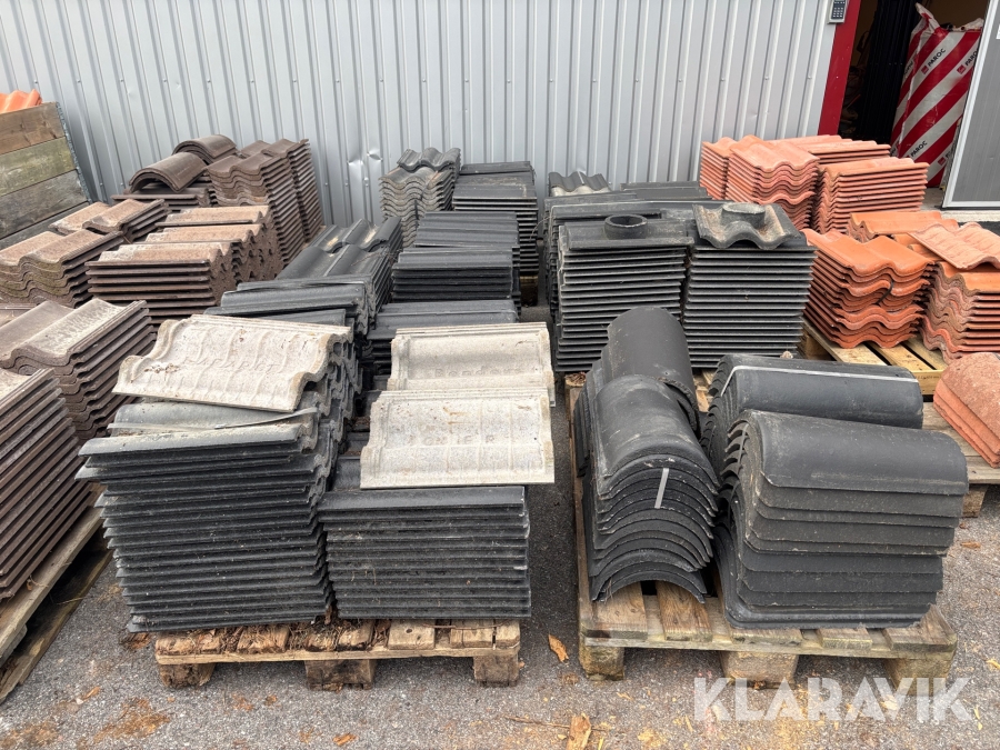 Takpannor 6st pallar