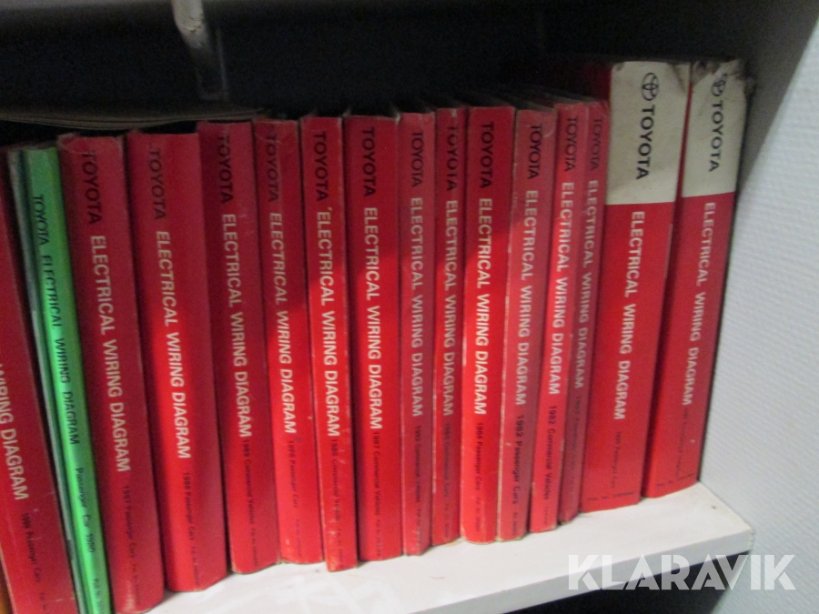 Äldre reparationshandböcker Toyota