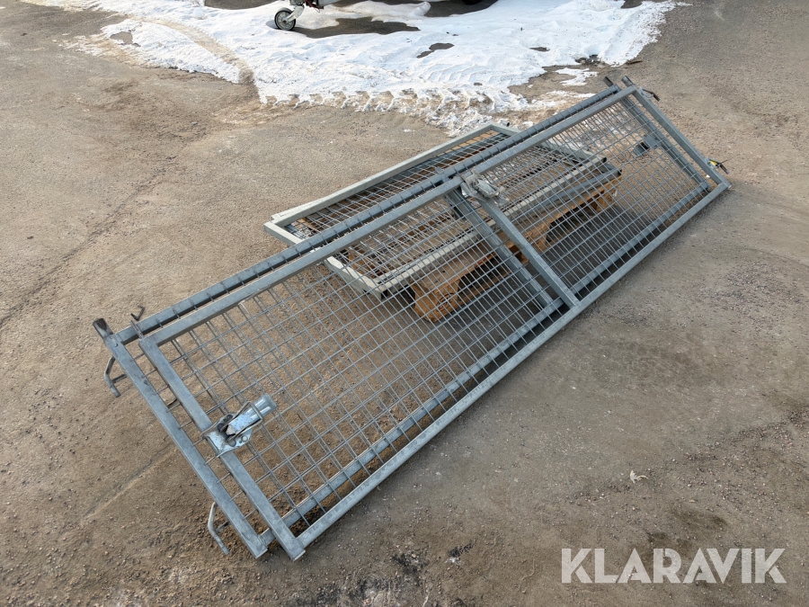 Gallergrindsats till personbilsläp