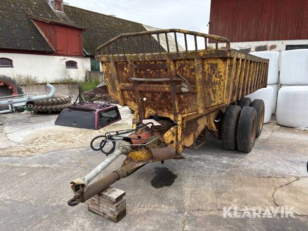 Dumpervagn DU-BKD med drift
