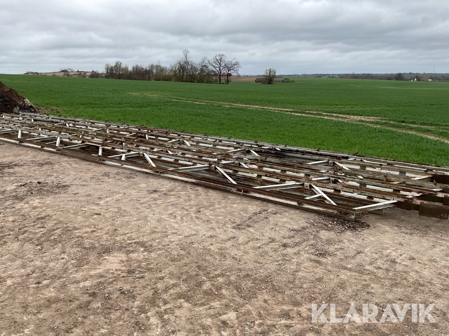 Fackverkstakstolar 12 meter