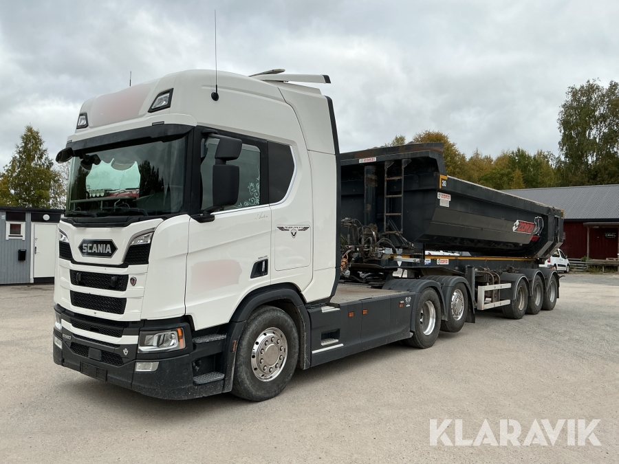 Lastbilsekipage Scania R580 och Zorzi 2.0 S.R.L