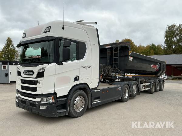 Lastbilsekipage Scania R580 och Zorzi 2.0 S.R.L