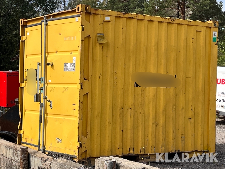 Container 10 kubik isolerad