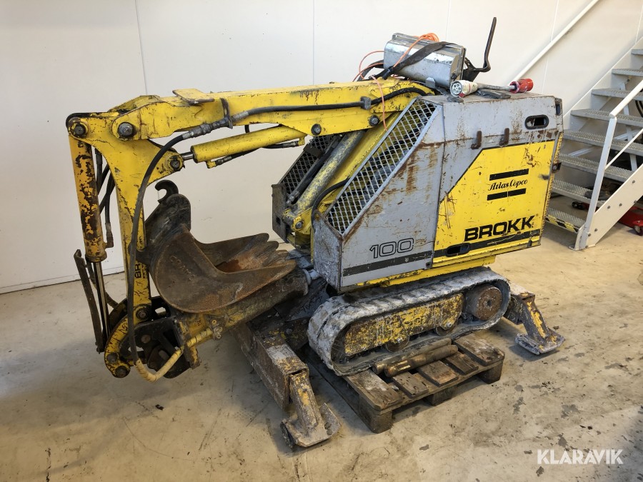 Rivningsrobot Brokk BM 100