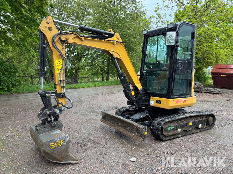 Grävmaskin Carter CT26 bandgrävare inkl redskap