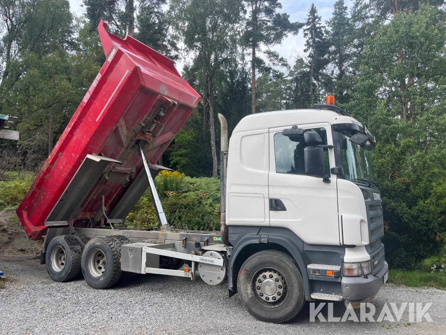 Lastbil Schaktbil Scania R480