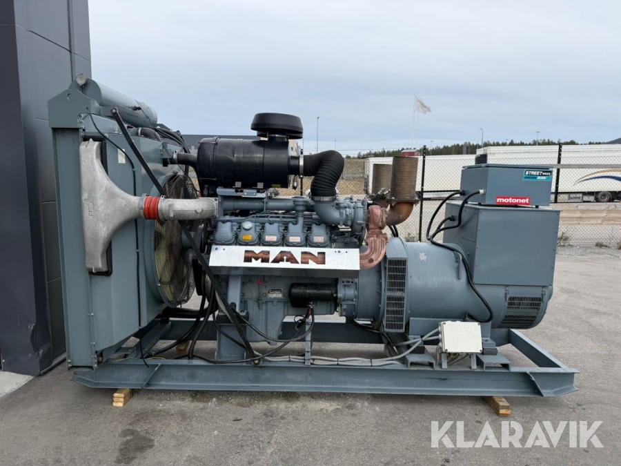 Generator Man 550 kVA